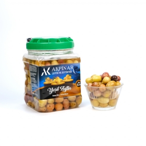 Akpınar Naturel Çizik Yeşil Zeytin (Seçme Seri)