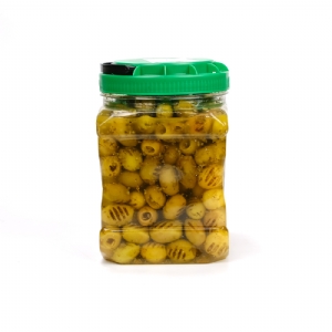 Akpınar Meşe Ateşinde Izgara Yeşil Zeytin